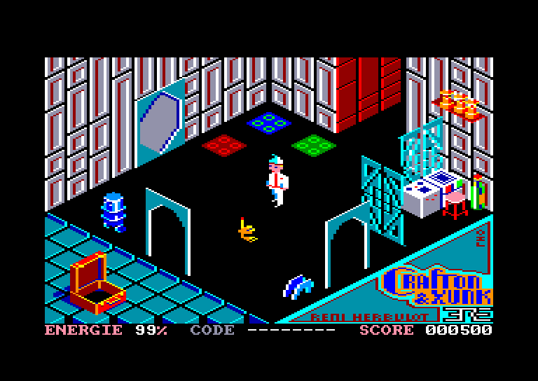 Rare amstrad cpc jeu crafton et xunk ère informatique original